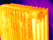 FLIR T420 Hot Radiator
