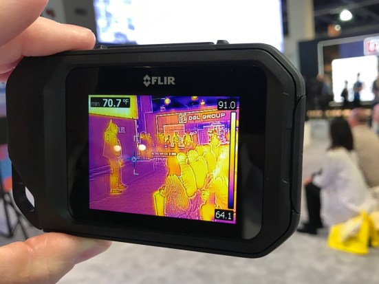 FLIR C3 Thermal Camera at CES